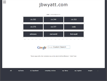 Tablet Screenshot of jbwyatt.com